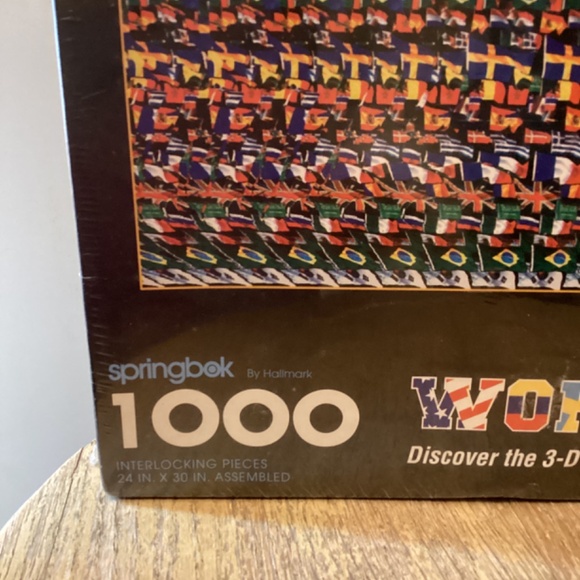 New Sealed Springbok-World Class Soccer 3-D Puzzle Hallmark - Picture 5 of 8